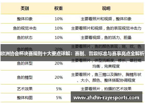 欧洲协会杯决赛规则十大要点详解:赛制、晋级标准与赛事亮点全解析 欧洲协会杯决赛规则十大要点详解:赛制、晋级标准与赛事亮点全解析