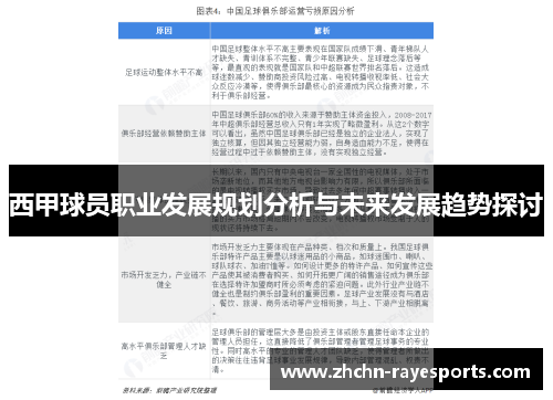 西甲球员职业发展规划分析与未来发展趋势探讨 西甲球员职业发展规划分析与未来发展趋势探讨